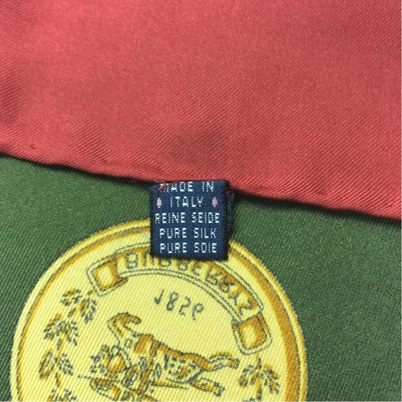 BURBERRY Medal Motif Multicolor  Silk Scarf  #1257628 - Picture 7 of 7